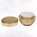 15g Mode Golden Color Acrylic Crème Bocaux avec Casquette Dorée